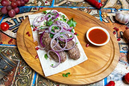 Люля-кебаб по-грузински