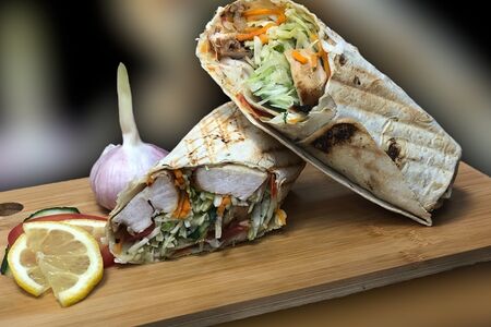 Классическая шаурма с курицей