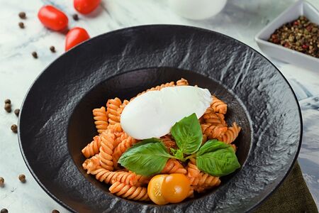 Фузилли с кимчи