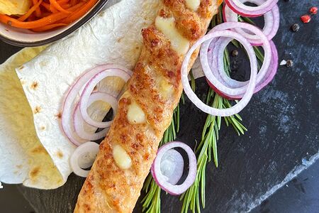 Куриный люля с сыром сулугуни