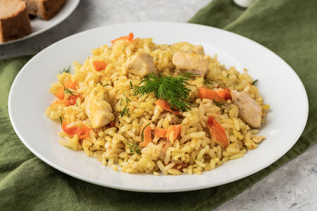 Плов с курицей