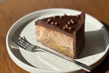 Чизкейк Шоколад-банан