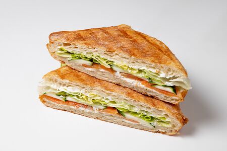 Панини с лососем