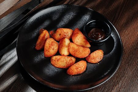 Картофель дольками