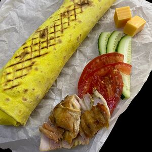 Сырная шаурма