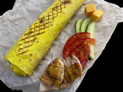 Сырная шаурма