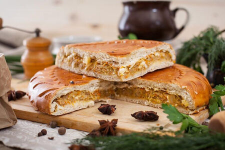 Пирог с капустой