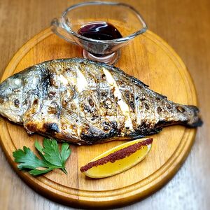 Дорадо на гриле