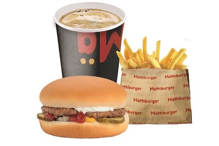 Большое комбо с Гамбургером