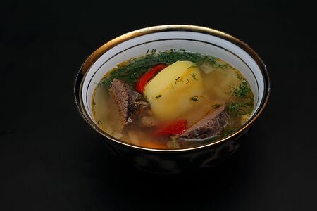 Шурпа с говядиной