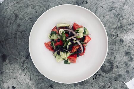 Салат из свежих овощей