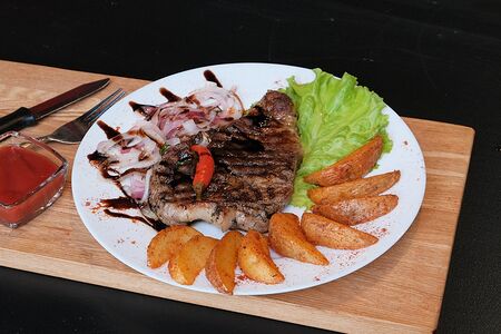 Стейк из свинины