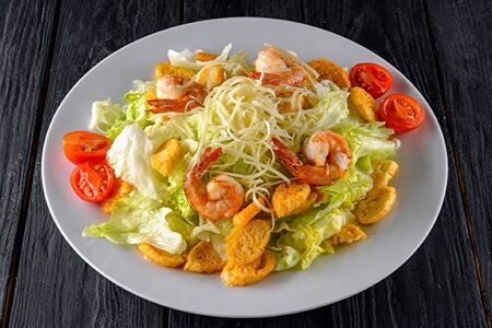 Цезарь с креветками
