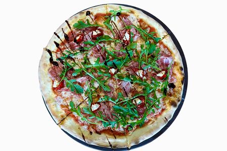 Пицца с Коппой и фаршированными перчиками