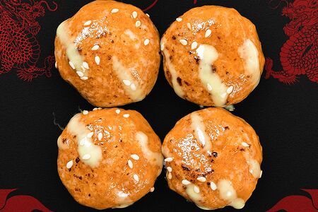 Запечённый ролл с Лососем