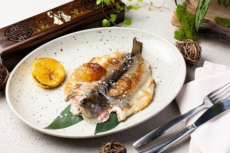 Янтарная форель робата