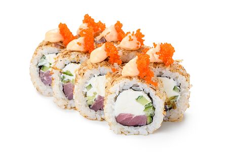 Бонито с икрой и тунцом