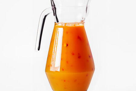 Морс облепиха-апельсин собственного приготовления