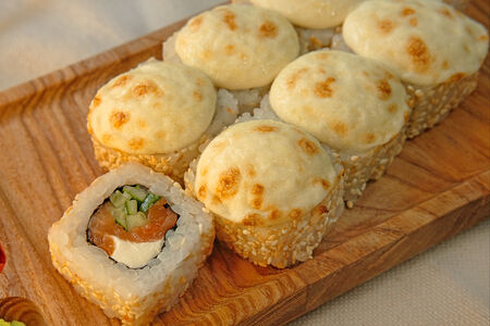 Сырный лосось