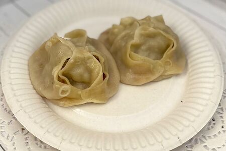 Манты с говядиной