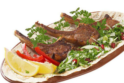 Шашлык из бараньей корейки