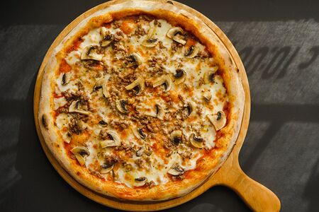 Трюфельная с фаршем и грибами