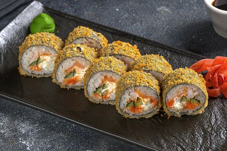 Роллы темпура Кани (креветка)