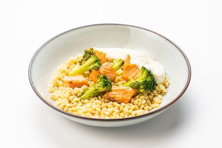 Карельская форель с птитимом