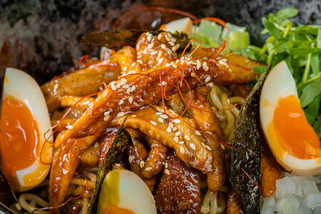 Абура-соба с угрём