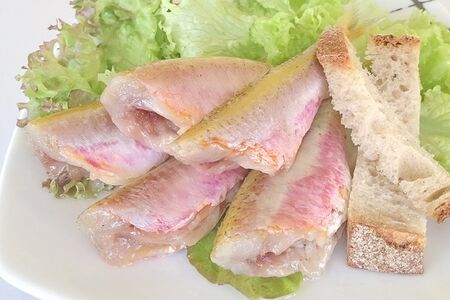 Барабуля малосольная в масле