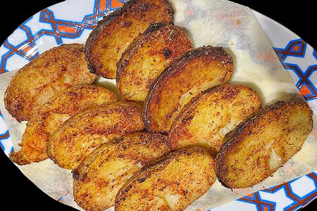 Картофель на мангале