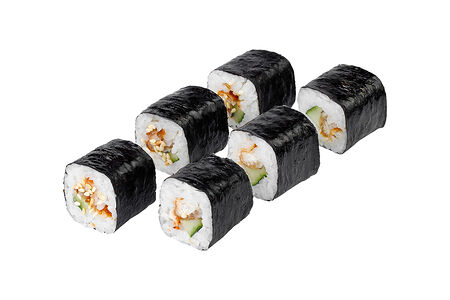 Ролл с угрем и огурцом