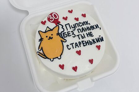 Бенто-торт №13 Сникерс Без паники