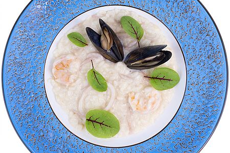 Ризотто с морепродуктами