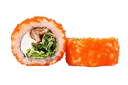 Оранжевый с угрем