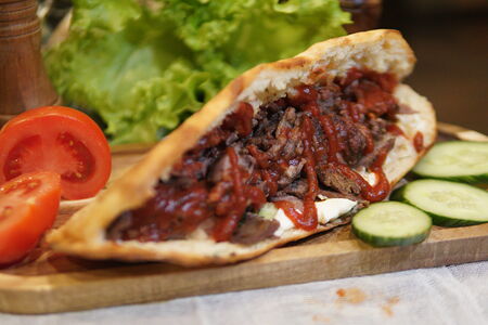 Донер с говядиной