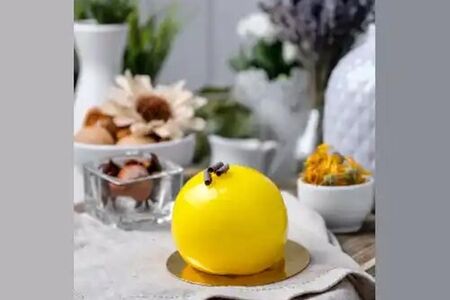 Пирожное Манго-маракуйя