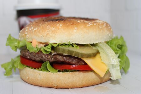 Чизбургер с говядиной