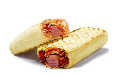 Хот-дог в лаваше