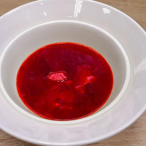 Борщ с курицей