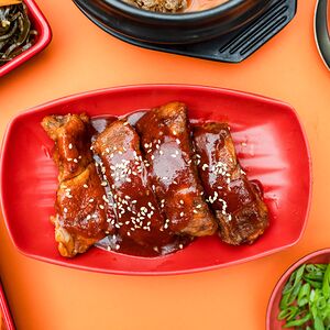 Рёбрышки в остром соусе