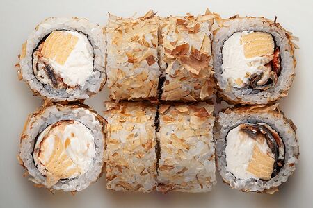 Сырный в стружке тунца