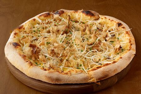 Грибы и стружка тунца