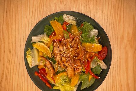 Салат Куриный с апельсином