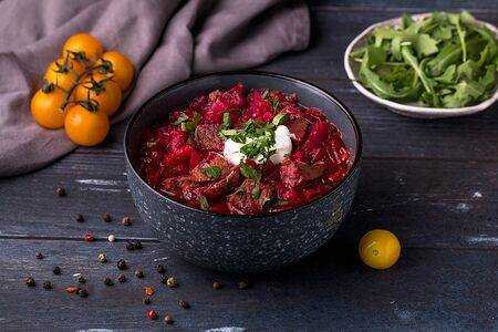 Борщ с говядиной