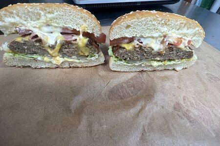 Бургер с говядиной