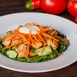 Салат с пекинской капустой