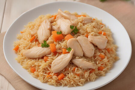 Плов с курицей