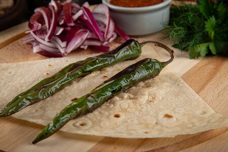 Шашлык из горького перца