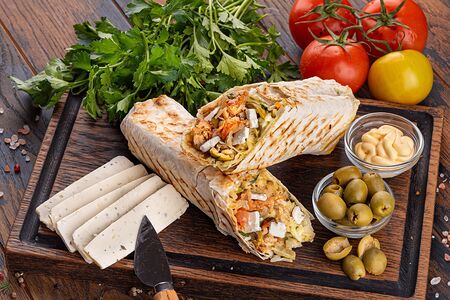 Греческая шаурма L